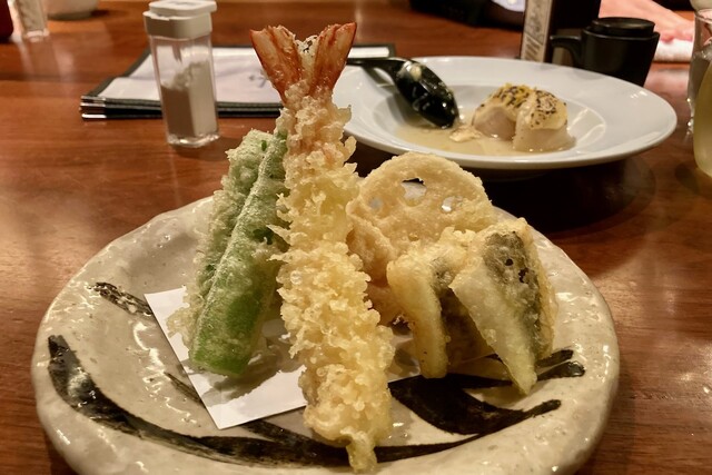 夢千代　とんかつ皿　タレ皿　箸　5組セット