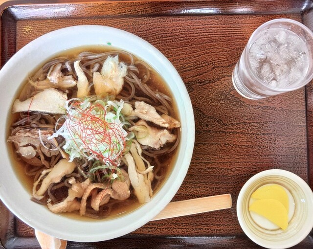 肉そば　十三 - 寒河江（そば）の写真