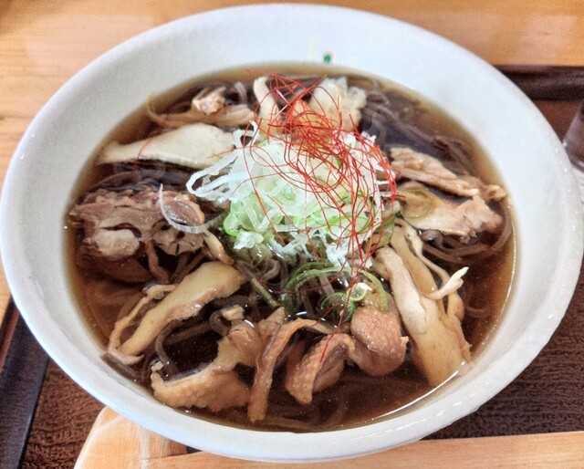 肉そば　十三 - 寒河江（そば）の写真