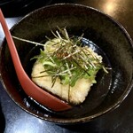 JAPANESE RESTAURANT 食楽 たざわこ - 揚げ出し豆腐　お得な2品定食