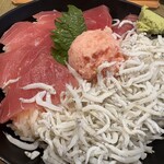 海鮮居酒屋あいち - ねぎトロしらす鉄火丼