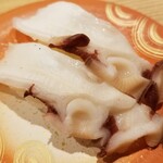 回転寿し トリトン - 北海たこ足。