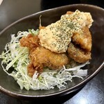 JAPANESE RESTAURANT 食楽 たざわこ - 魚フライ南蛮　お得な2品定食