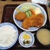 浜焼き海鮮居酒屋 大庄水産 - イカフライとメンチカツ定食