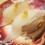 回転寿し トリトン - 津軽海峡産やりいかづくし。