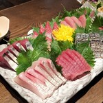 炉ばたやき山波月 - 刺身の歯応えが違う