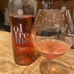 とんかつ 乃ぐち - ワインペアリングにしましたオレンジワイン