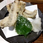 酒と食遊人 みなと - メギス（ニギス）の天ぷら