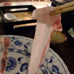 かごしま黒豚 六白亭 - しゃぶしゃぶのお肉