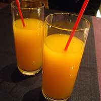 Dining & Bar TENQOO - マンゴージュース。