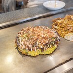 おこのみ焼き　花茶栗 - 