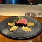 エンメエッセ - 黒毛和牛ランプのビステッカ