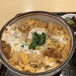 松栄庵 - 合せかつ重のかつ丼