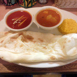 シャングリーラ - マトンカレー（＋本日のカレー）ランチ