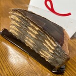 不二家 - 料理写真:ブラックフライデー真っ最中 ブラックミルクレープ