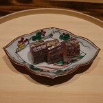 温石 - 鯵棒寿司