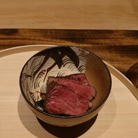 温石 - 知床牛と海老芋(磐田)､キノコ麹