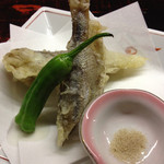 左近太郎 - 本柳葉魚の天麩羅