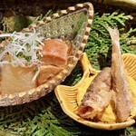 炭屋 - 前菜　ししゃも