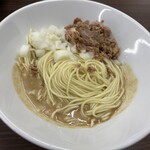 煮干しラーメン ゼクウ - エルモ（胡麻醤油和え玉）