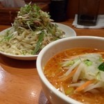 中華そば すずらん - 葱肉清浄麺 紐皮麺