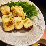 食酒楽 一歩 - ヒレカツのテーズのせ