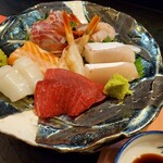 食酒楽 一歩 - お造りの盛り合わせ