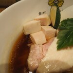 麺に光を 別邸 - 特製 出汁の光（角切り鶏チャーシュー）