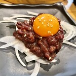 焼肉 くにちゃん - 桜ユッケ