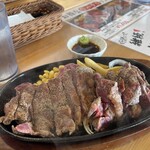 ビッグシェフ亭 - 単品　熟成赤身牛ステーキ300g（わさびだし醤油）