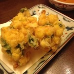 味どころ 撰 - コーンのてんぷら