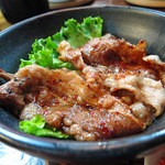 さん源醤 - セットのカルビ丼