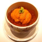 銀座 すし傳 - 雲丹いくら小丼