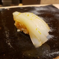 銀座 すし傳 - 白烏賊