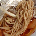 鳥人 - 麺の感じ