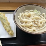 たかのはし - あつあつ（大）400円と茄子天100円