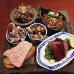 隠れ家愉膳 亥の子 - おまかせ肴盛り