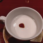 隠れ家愉膳 亥の子 - 杏仁豆腐