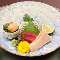京料理 たん熊北店 Directed by M.Kurisu - 貴船コース（天然ふぐ刺し）