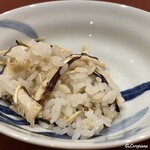御料理 寺沢 - 松茸ごはん