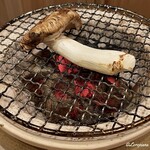 御料理 寺沢 - 松茸焼き