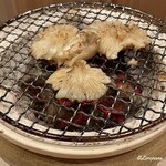 御料理 寺沢 - 楢茸焼き
