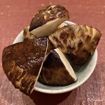 御料理 寺沢 - 松茸がどっさり
