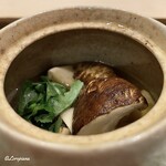御料理 寺沢 - 松茸の土瓶蒸し