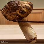 御料理 寺沢 - 松茸焼き