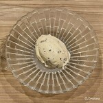 御料理 寺沢 - 香茸のアイスクリーム
