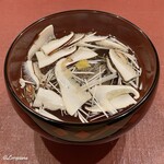 御料理 寺沢 - 松茸の吸物
