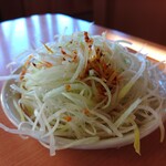 幸楽苑 - 千切りネギ