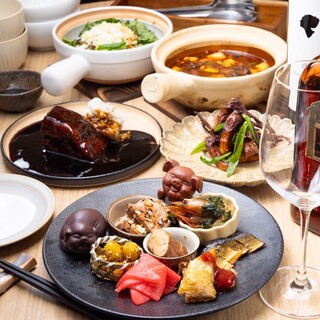 コース一覧 : マニアック中華とうまい酒 まるはち - 十三/中華料理