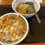 ファミリー食堂 山田うどん食堂 - 料理写真:かき揚げ丼Ａセット